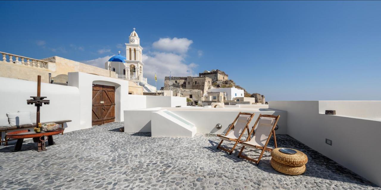 Villa Di Capo - Santorini Old Winery Luxury Villas Akrotírion Zewnętrze zdjęcie