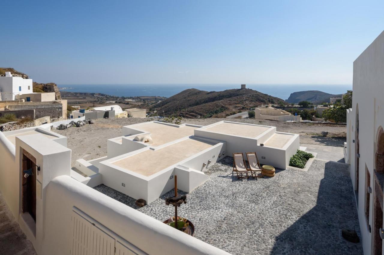 Villa Di Capo - Santorini Old Winery Luxury Villas Akrotírion Zewnętrze zdjęcie